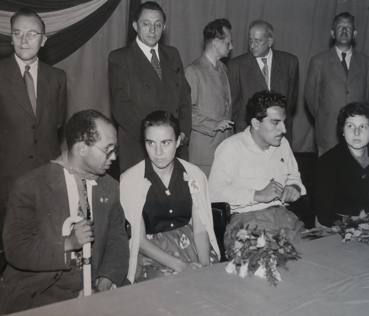 Návštěva z Jižní Ameriky a Portugalska v roce 1955